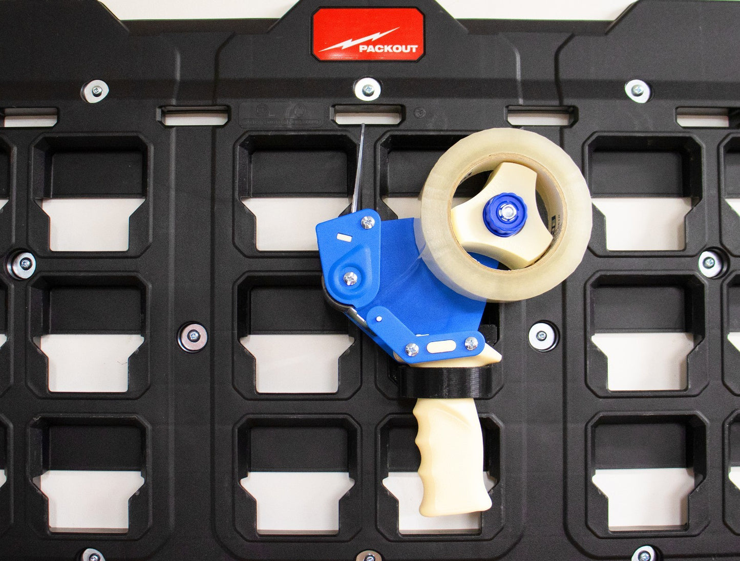 Packout Wall Tape Gun Holder
