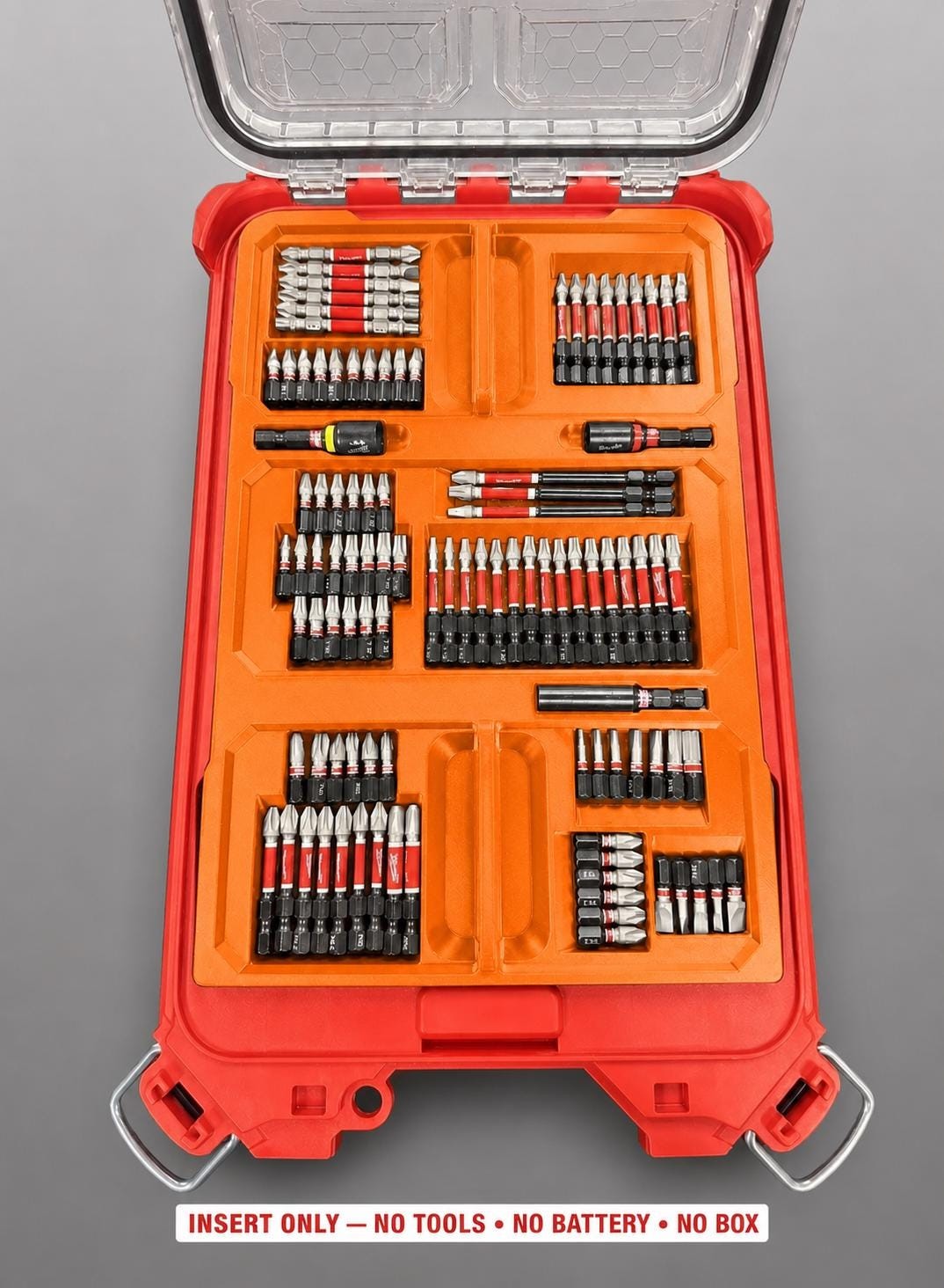 Milwaukee Packout Insert for PACKOUT SHOCKWAVE Driver Bit Kit 100pc