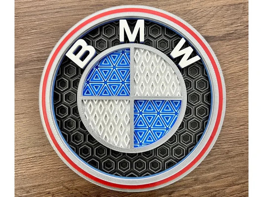 BMW Wall Art Or Display 3D printed Dimensional Mosaic