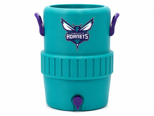 Charolette Hornets 12 oz Can Koozie 3D Printed Can Cooler Beer Soda Holder
