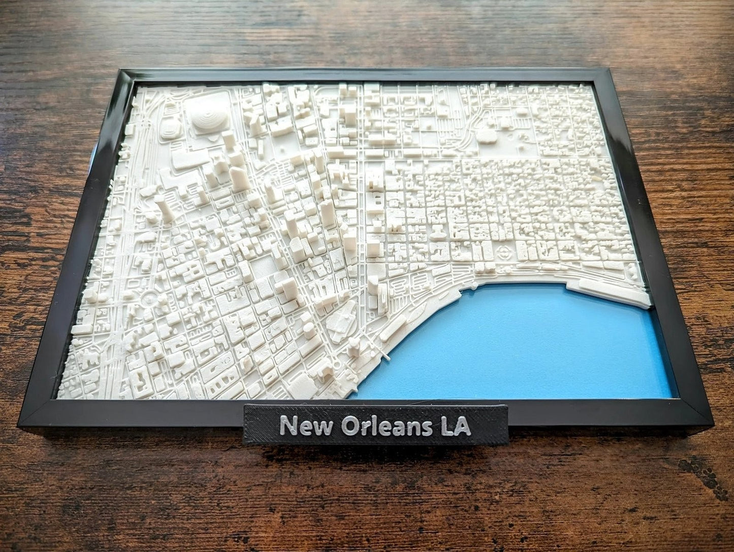 New Orleans Louisiana USA 3D City Map
