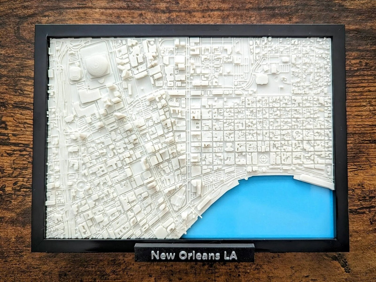 New Orleans Louisiana USA 3D City Map