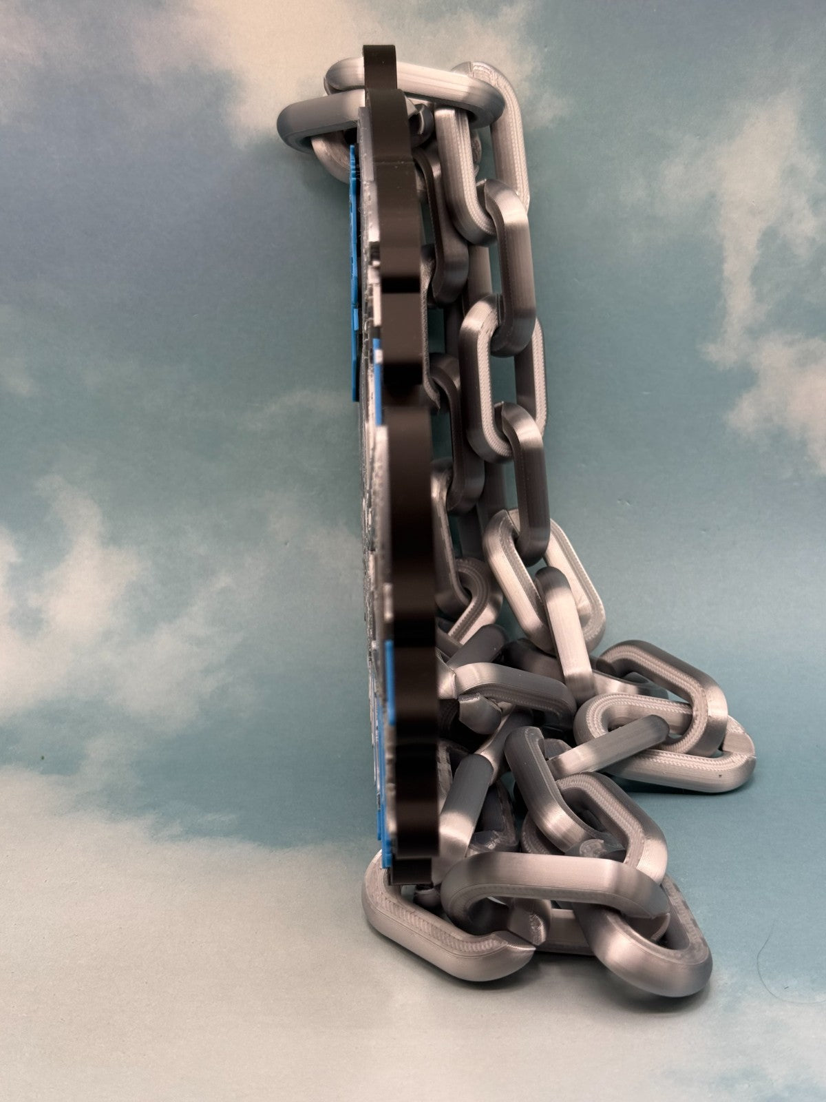 Carolina Panthers Helmet Drip Hype Chain Handmade 3D Printed