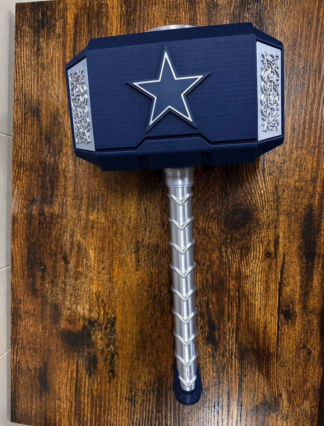 Dallas Cowboys Thor Hammer Decoration NFL football Fan Gift Man Cave Desk Office