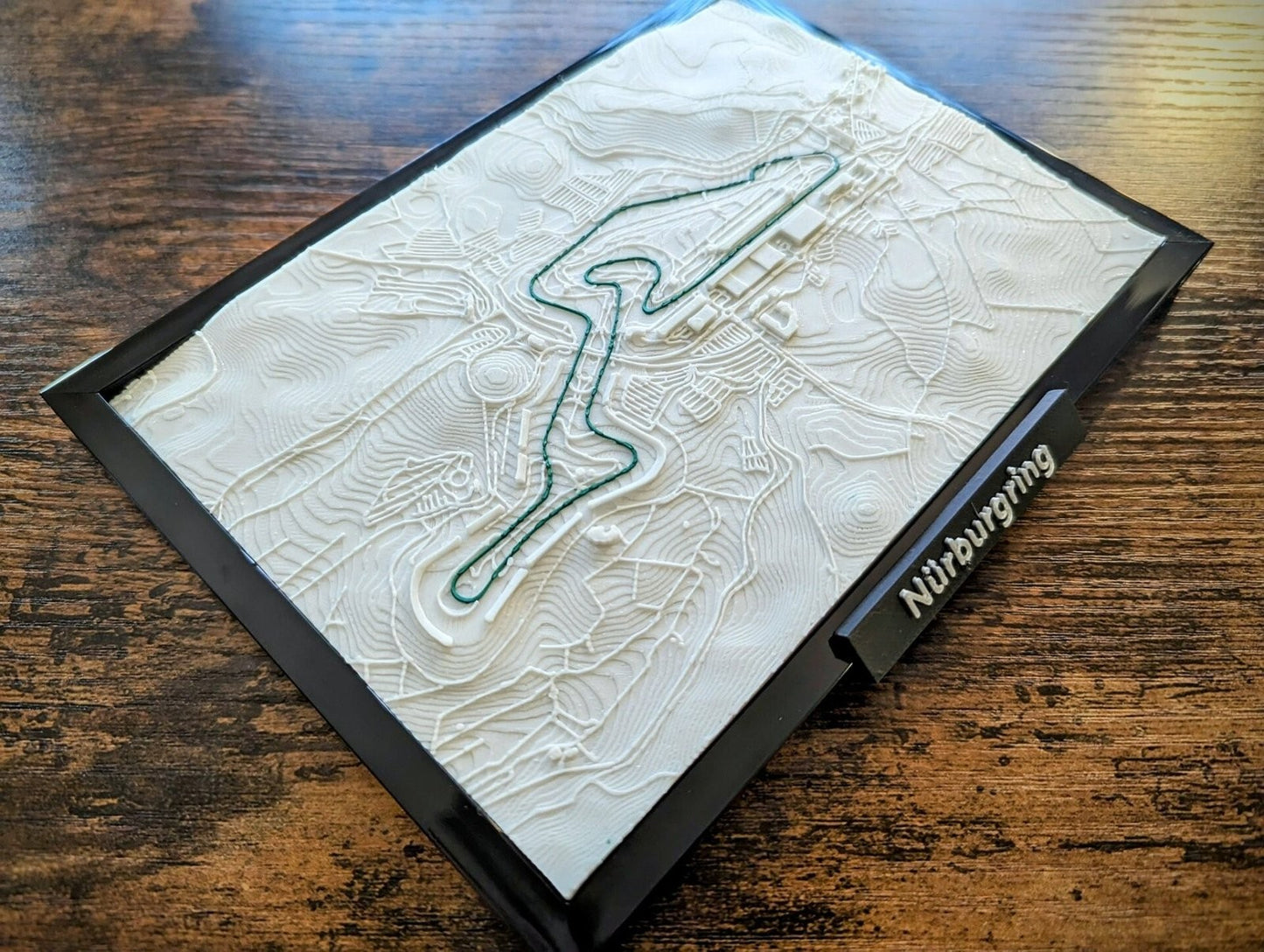 Nurburgring Germany 3D Racing F1 Circuit Map