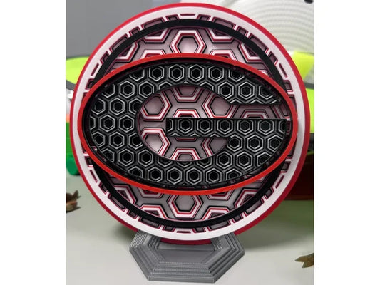 Georgia Bulldogs Wall Art Or Display 3D printed Dimensional Mosaic