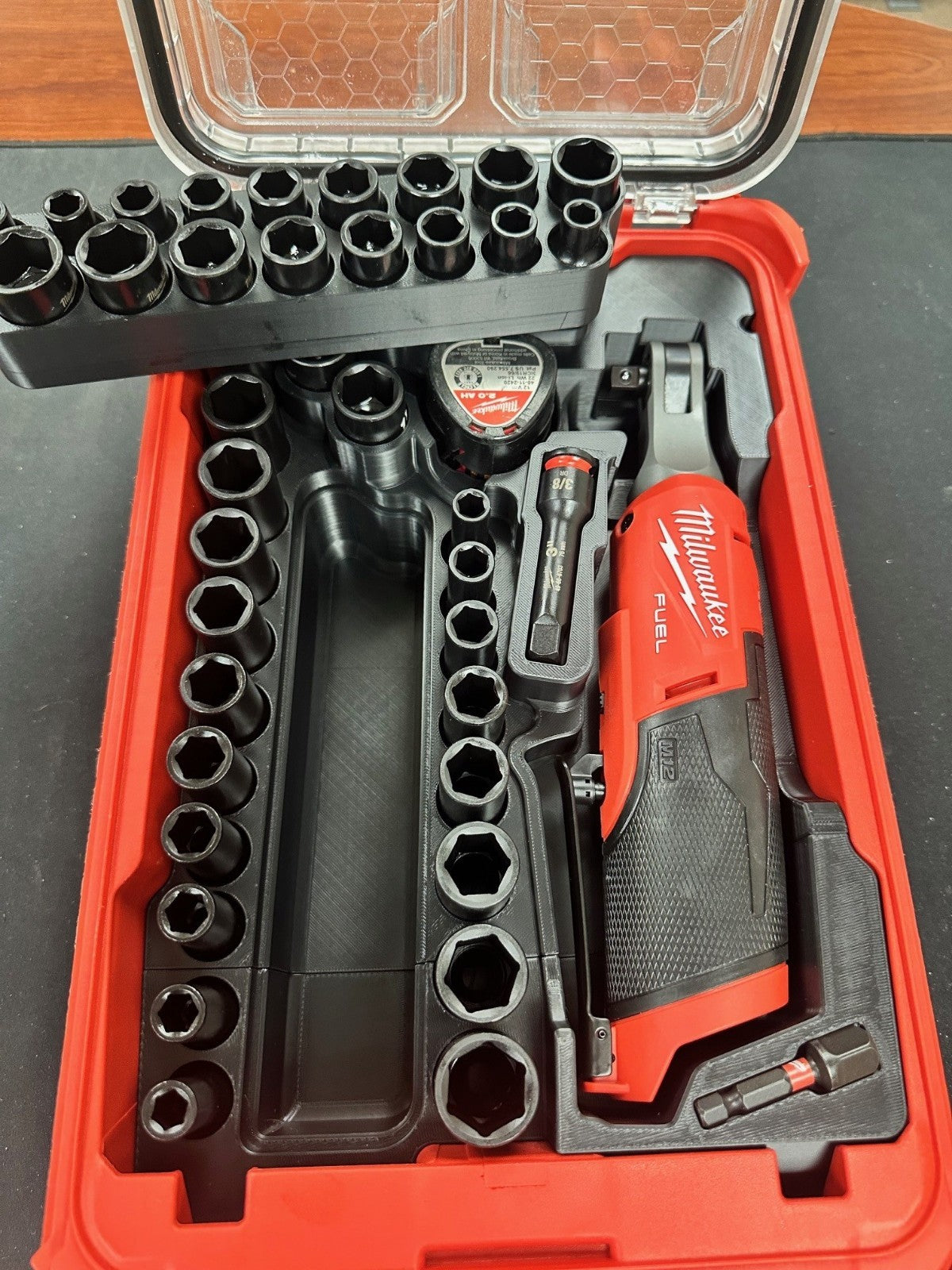 Fits Milwaukee 2567-20 Hi Speed Ratchet 49-66-7009 PACKOUT Insert (Insert Only)