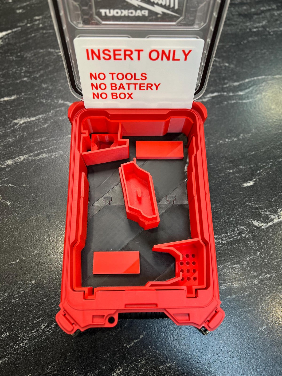 Milwaukee Compatible M12 Fuel Cordless Hammer  Drill & Impact Driver Insert Tray