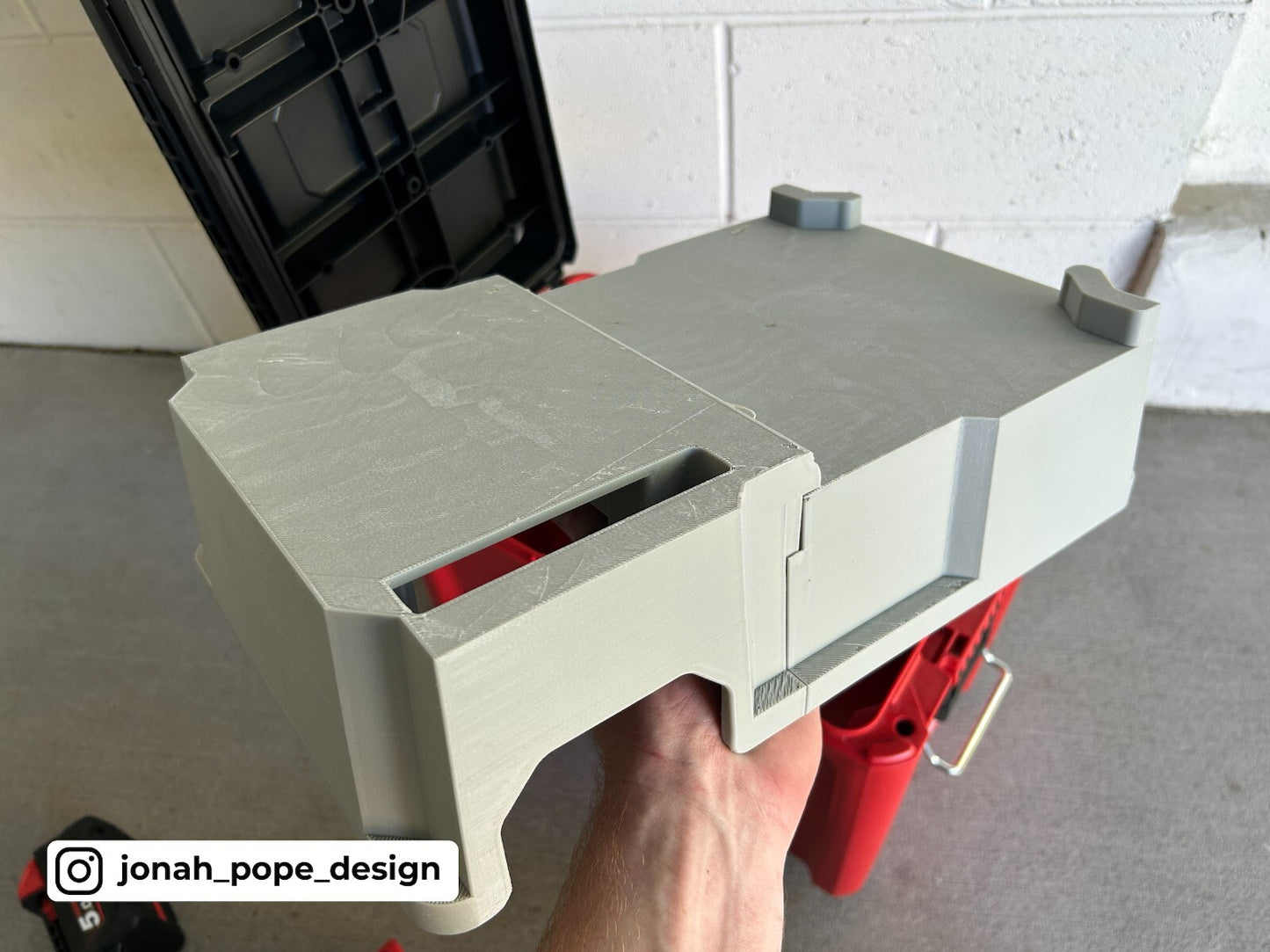 Milwaukee Packout Top & Bottom Insert for M18 Compact Router  (Insert Only)