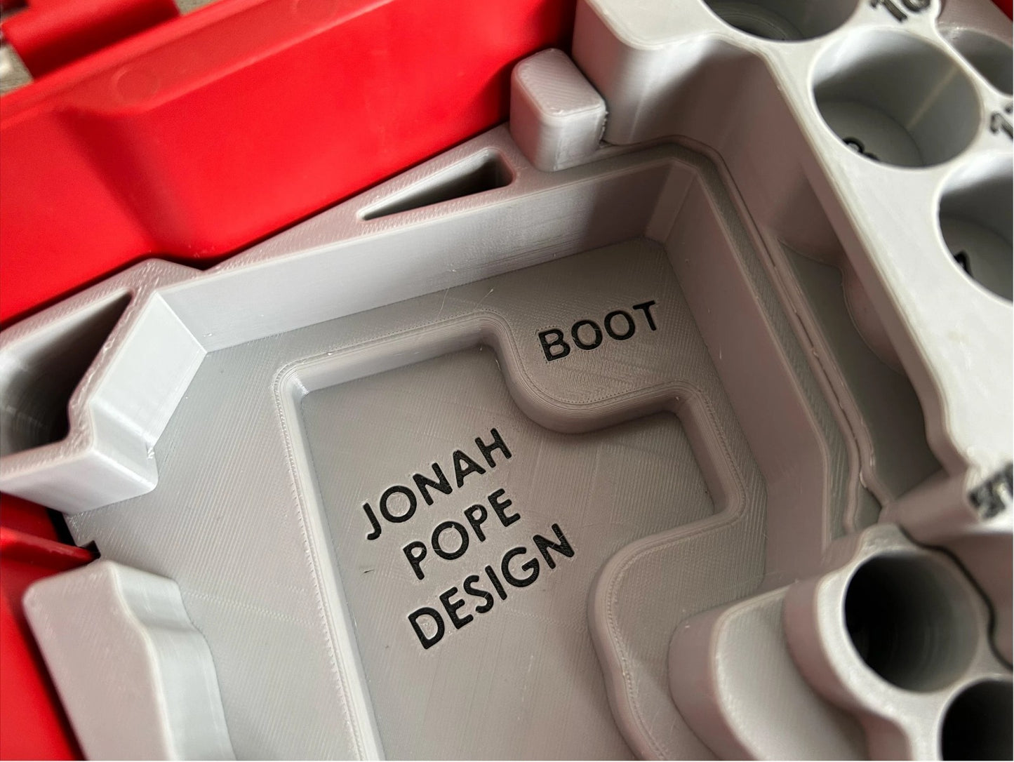 Jonah Pope Design Insert for use with Milwaukee Packout & GEN1 M12 Stubby Impact