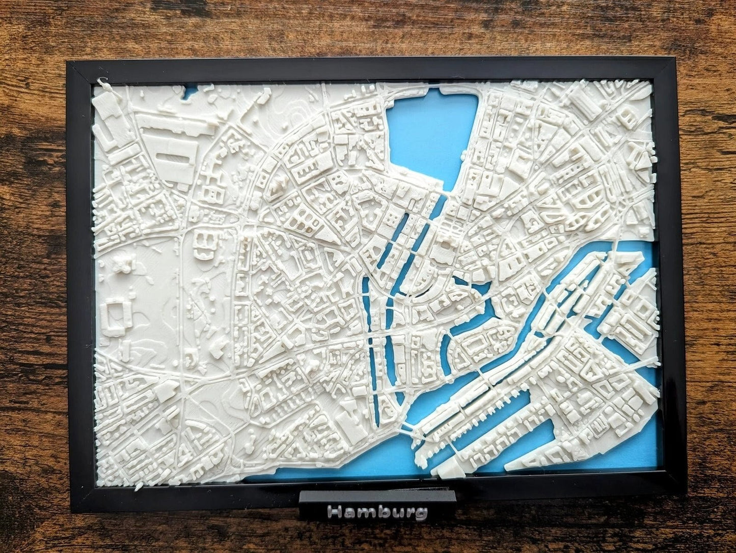 Hamburg Germany 3D City Map