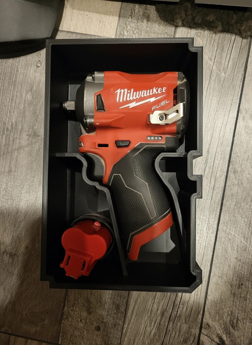 M12 Impact Wrench packout insert Organizer (Gen 2 – Right Side) (Insert Only)