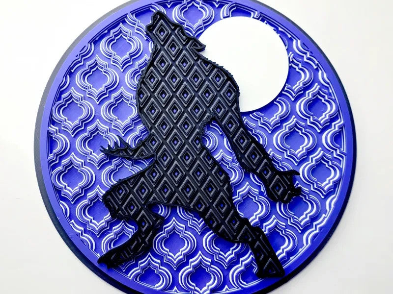 Halloween Wall Art Or Display 3D print Dimensional Mosaic