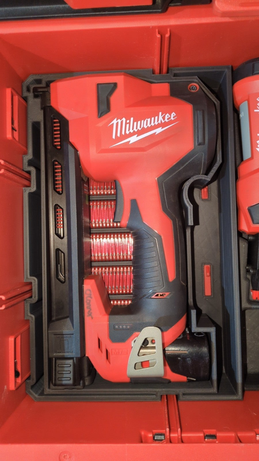 Fits Milwaukee M12 2448-20 Cable Stapler PACKOUT Drawer Insert (Insert Only)