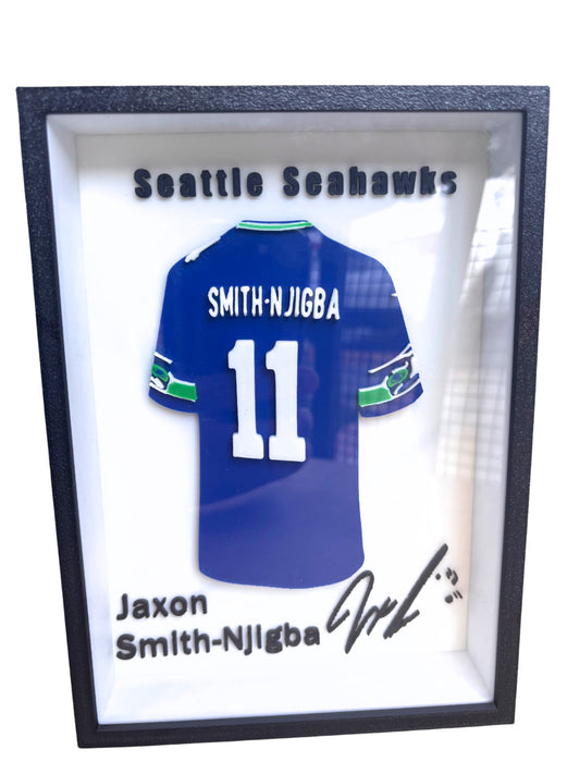 NFL – Jaxon Smith Framed 3D Jersey Display (Collector’s Edition)
