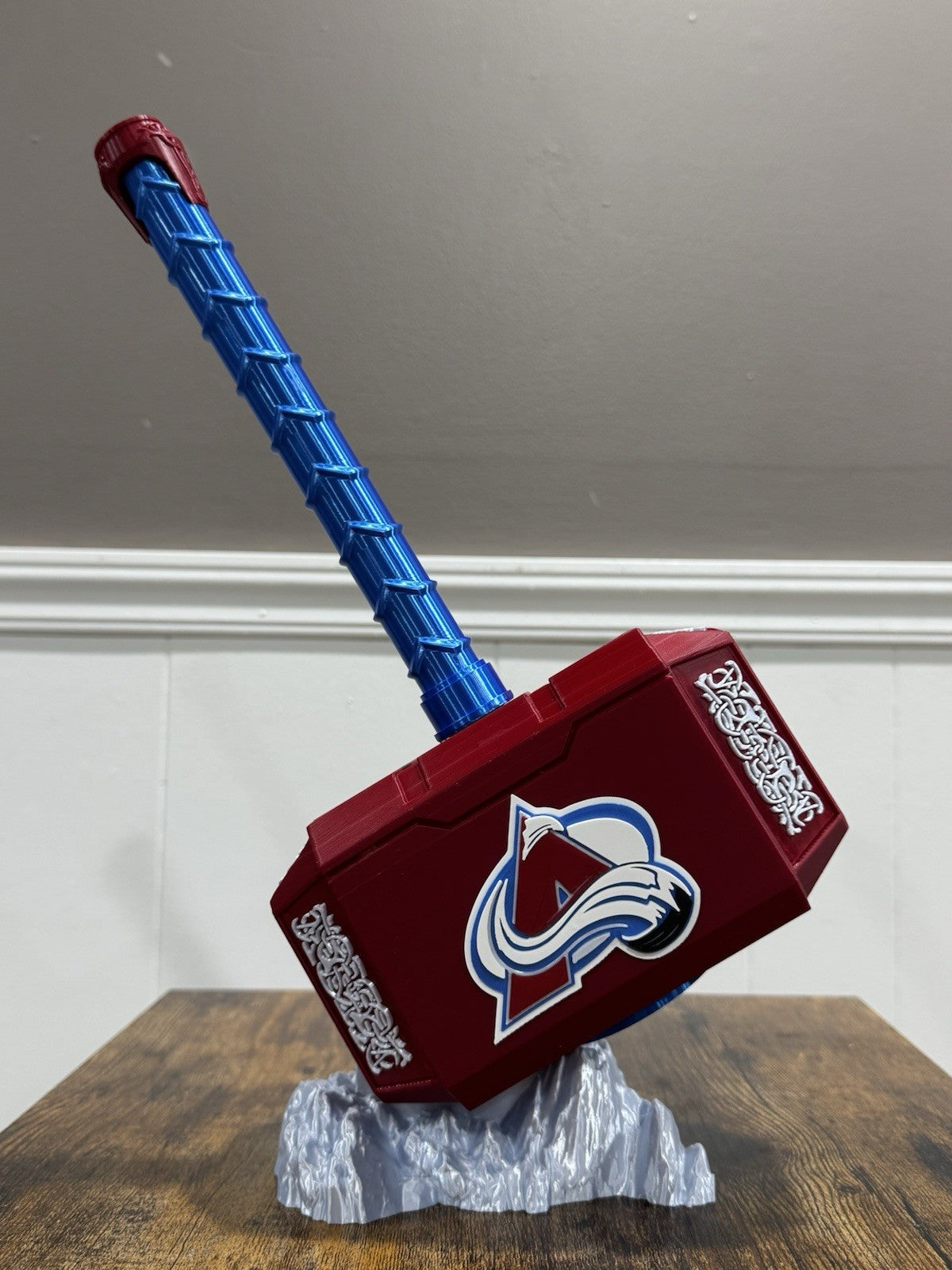 Colorado Avalanche 13” Thor Hammer NHL Hockey Fan Gifts Man Cave Office
