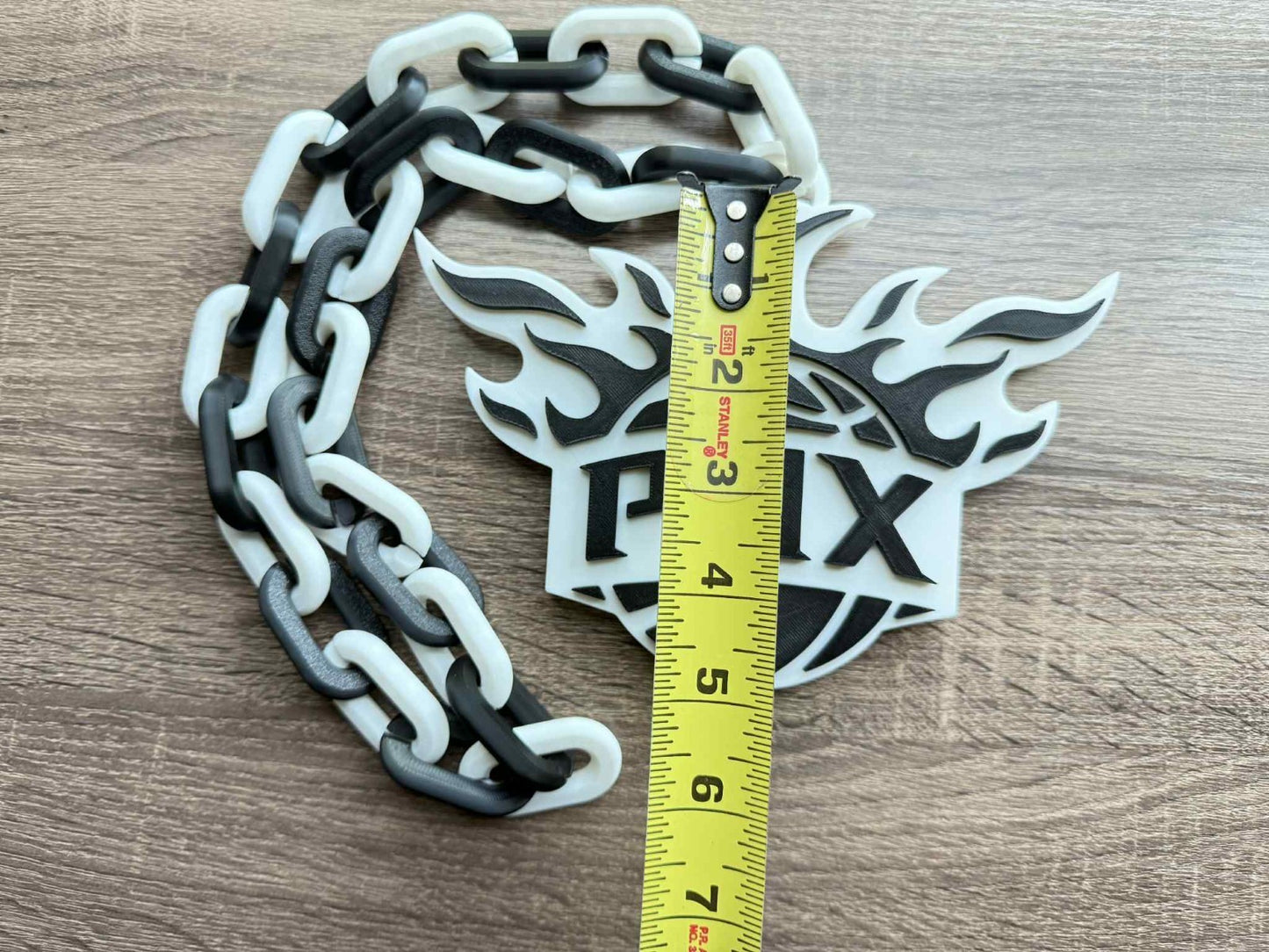 Phoenix Suns Oversized Necklace, Pendant Chain [Made to Order]