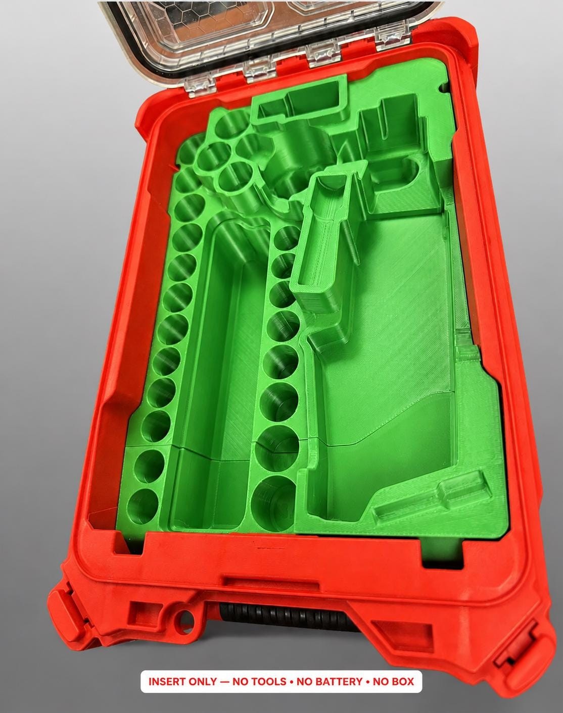 Milwaukee Packout Insert for M12 Fuel 3/8 in. High Speed Ratchet + 43pc Socket