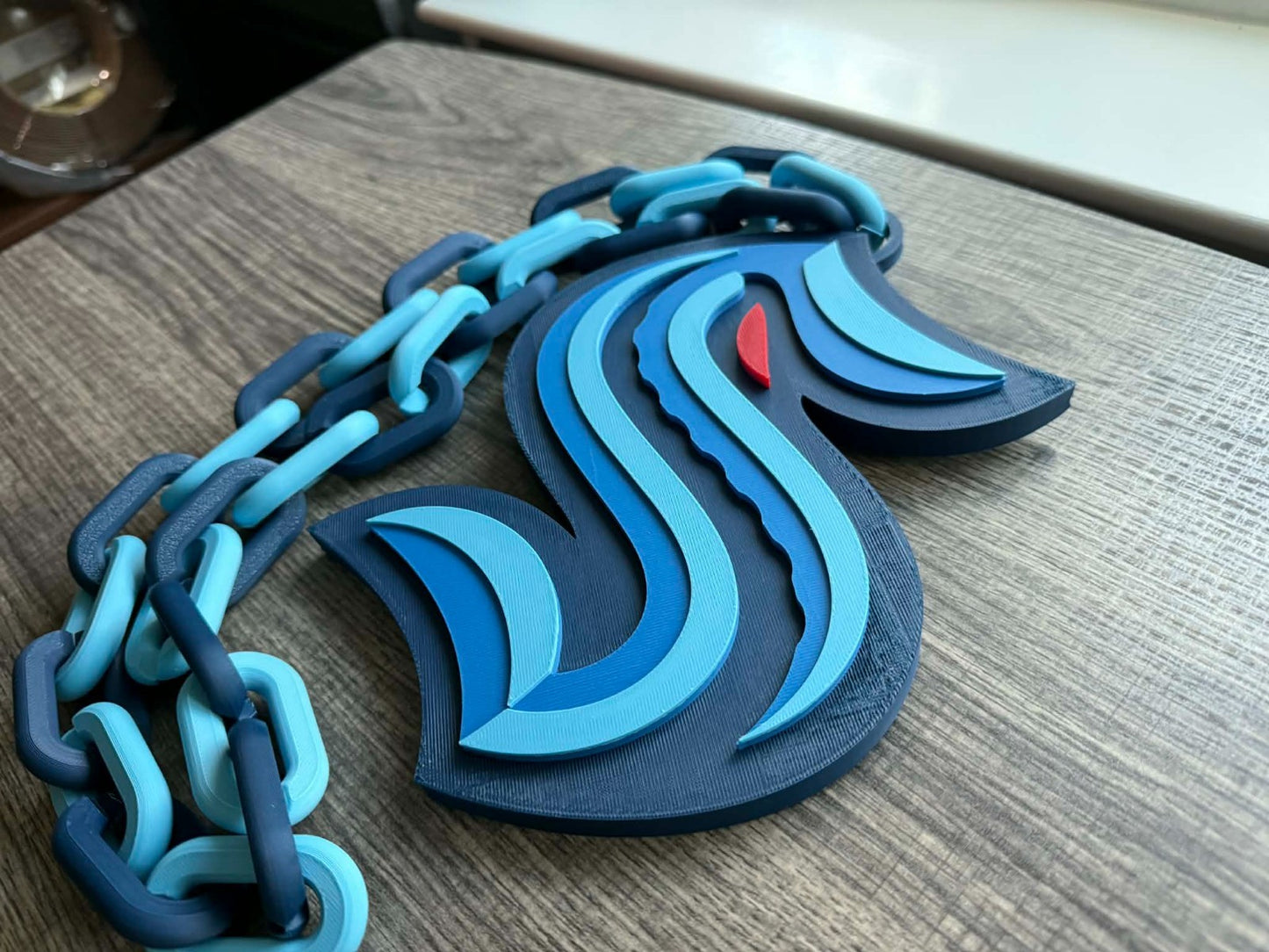 Seattle Kraken Oversized Necklace, Hype Chain [Made To Order]