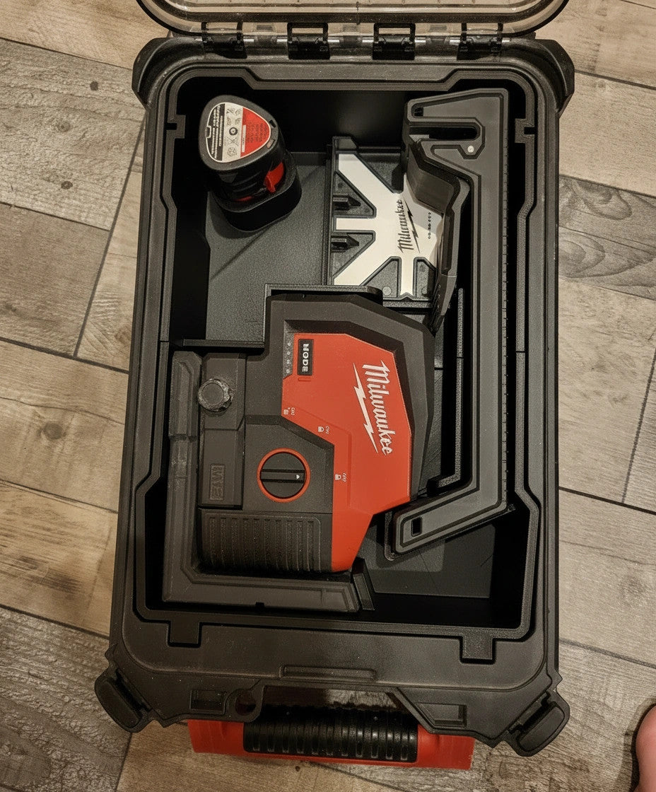 Milwaukee PACKOUT Insert – M12 Laser Holder (Insert Only)