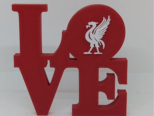 Liverpool FC Love Park Sign 3D Printed Wall Sign