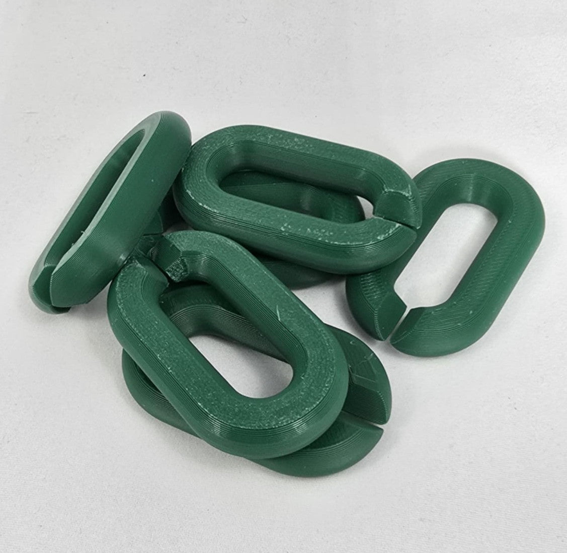 Michigan State Spartans Fan Chain NCAA Turnover Chain Oversized Necklace White