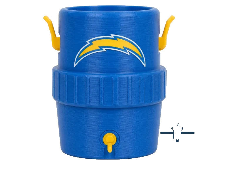Los Angeles Chargers Koozie 3D Printed 12 Oz Cans