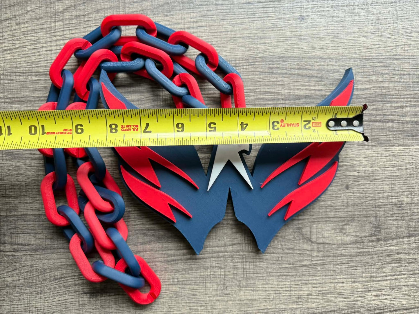 Washington Capitals V2 Oversized Necklace, Hype Chain