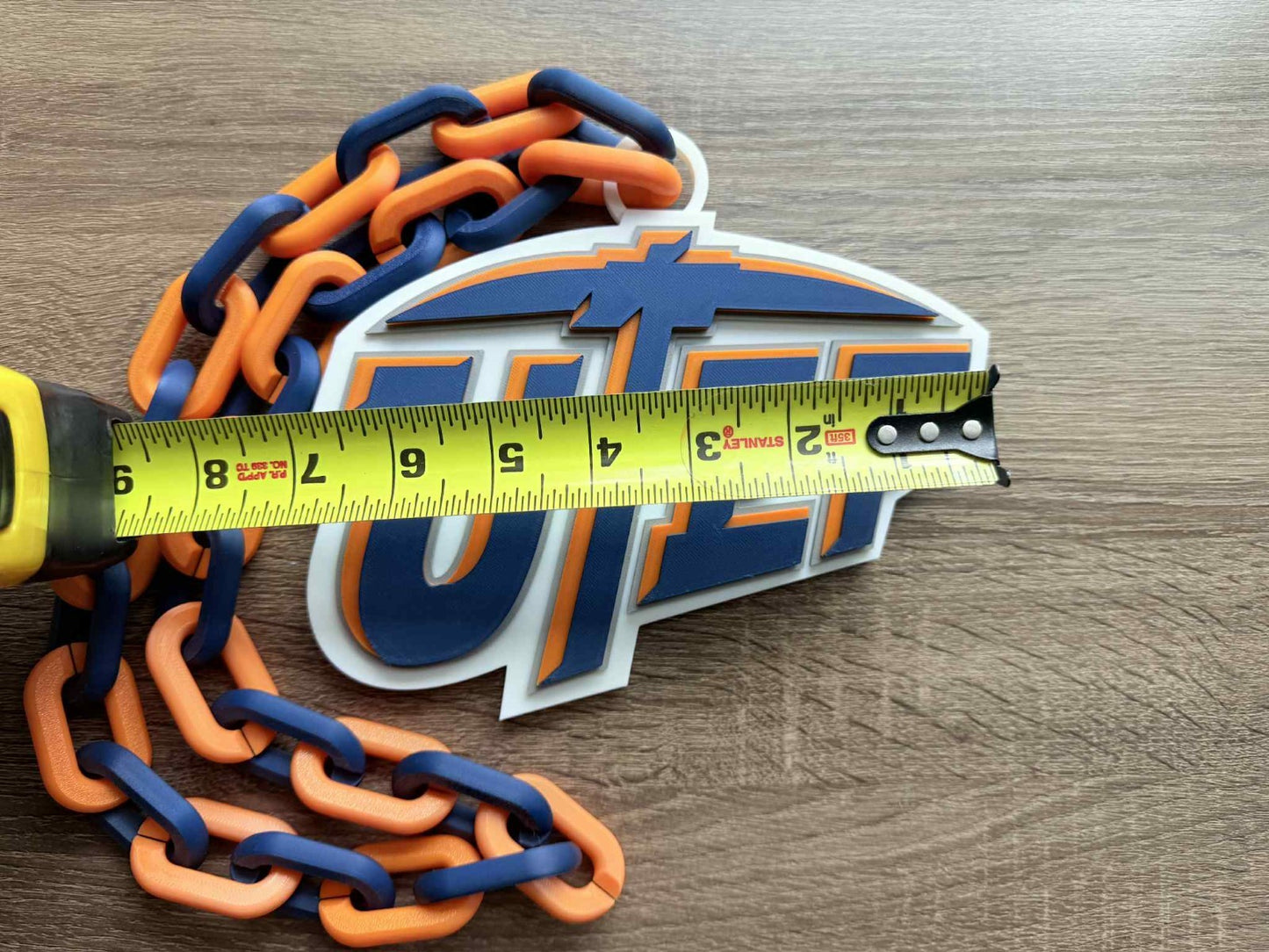 UTEP Miners Logo Oversized Necklace, Hype Chain [Made To Order]