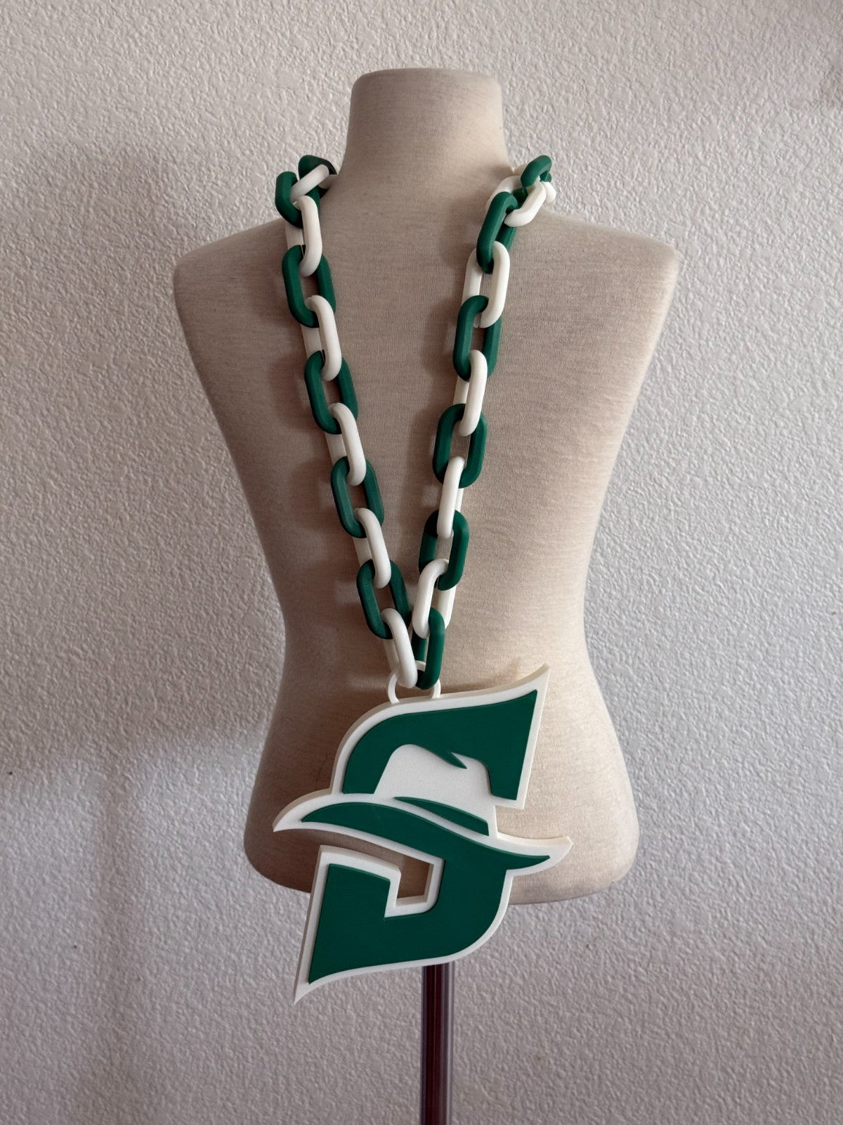 Stetson Hatters Oversized Necklace Hype Chain Handmade 3D