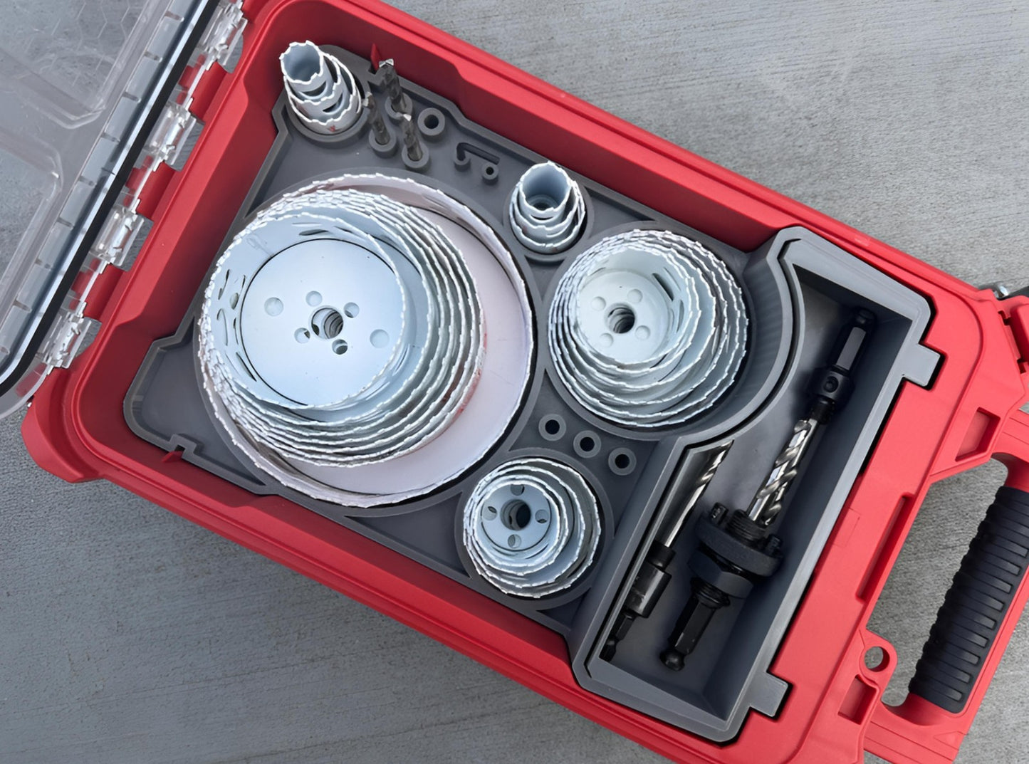 Insert for Milwaukee HOLE DOZER Universal Hole Saw Bits & Packout Organizer