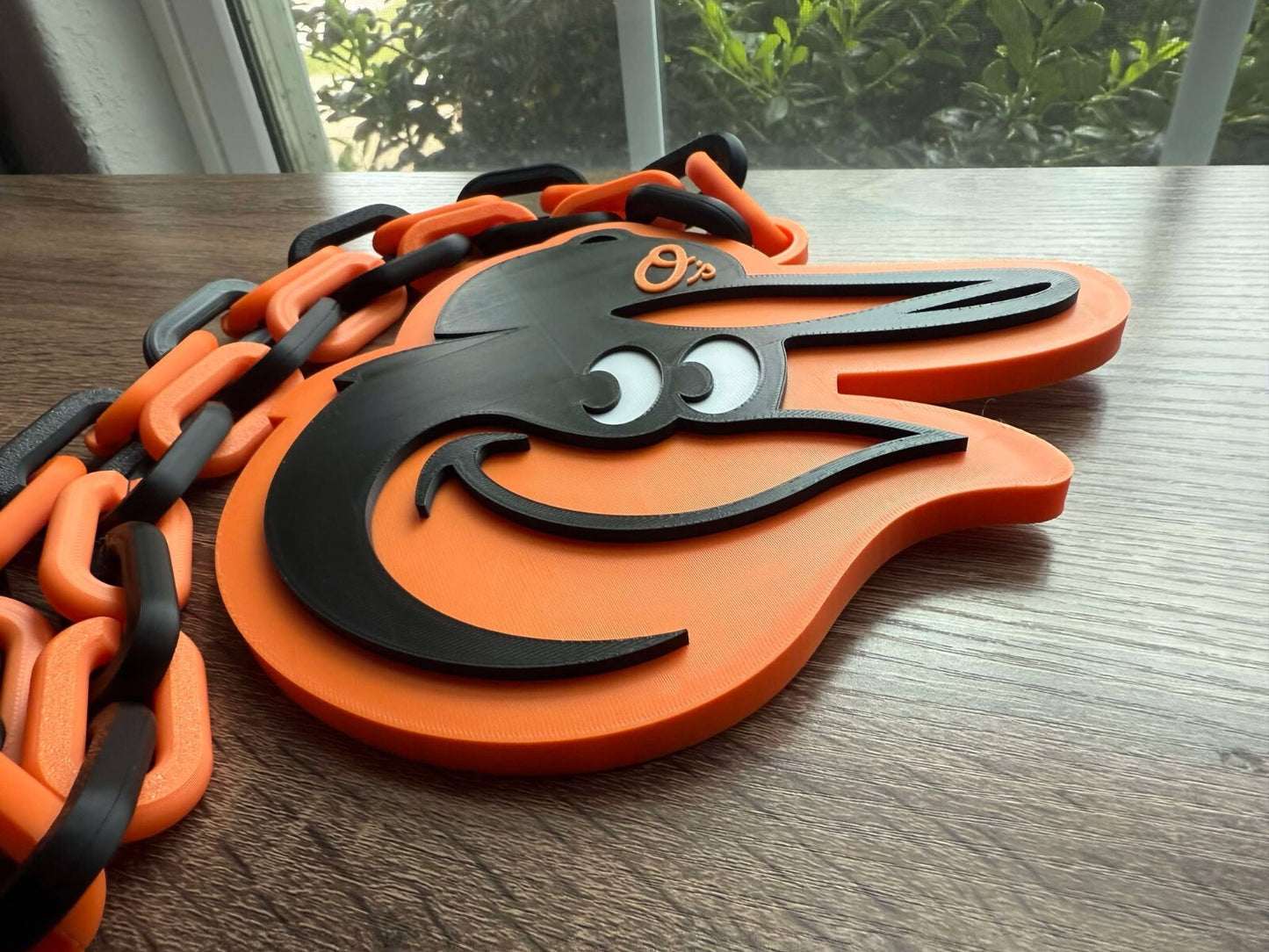 Baltimore Orioles Oversized Necklace, Hype Chain [Made To Order]