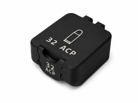 32 ACP Ammo Box – 25 Rounds - Snap Close Storage Box | Fully Customizable
