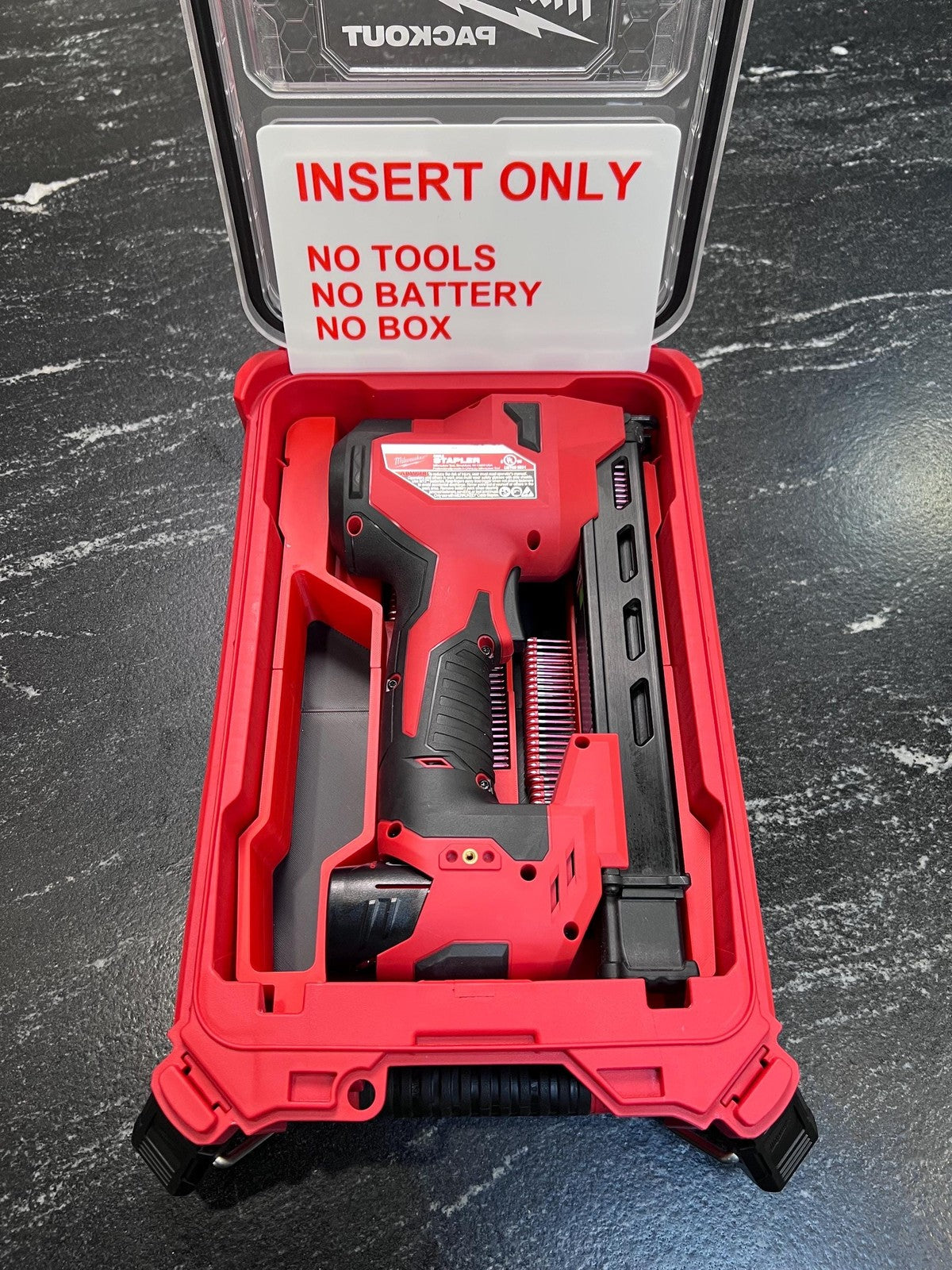 Milwaukee Compatable M12 Cable Stapler Organizing Insert Tray