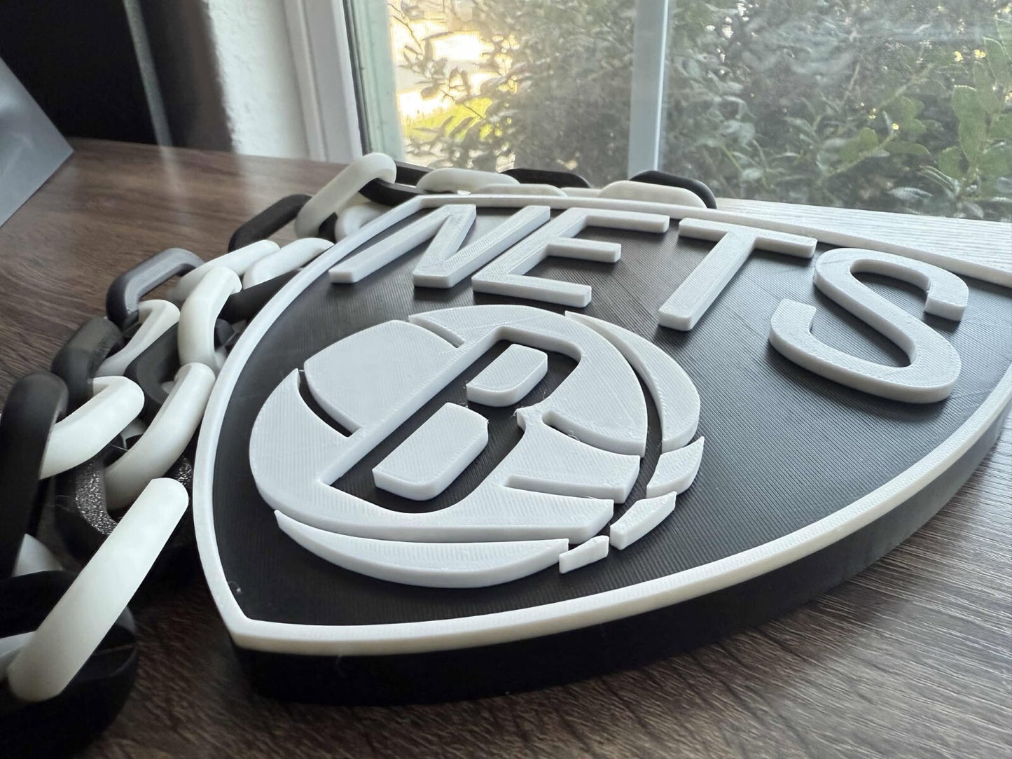 Brooklyn Nets Oversized Necklace, Pendant