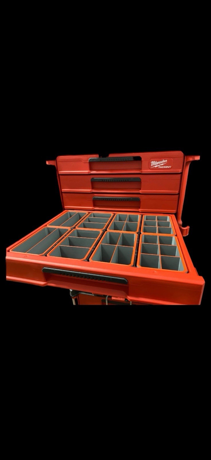 MILWAUKEE PACKOUT - 4 DRAWER BINS