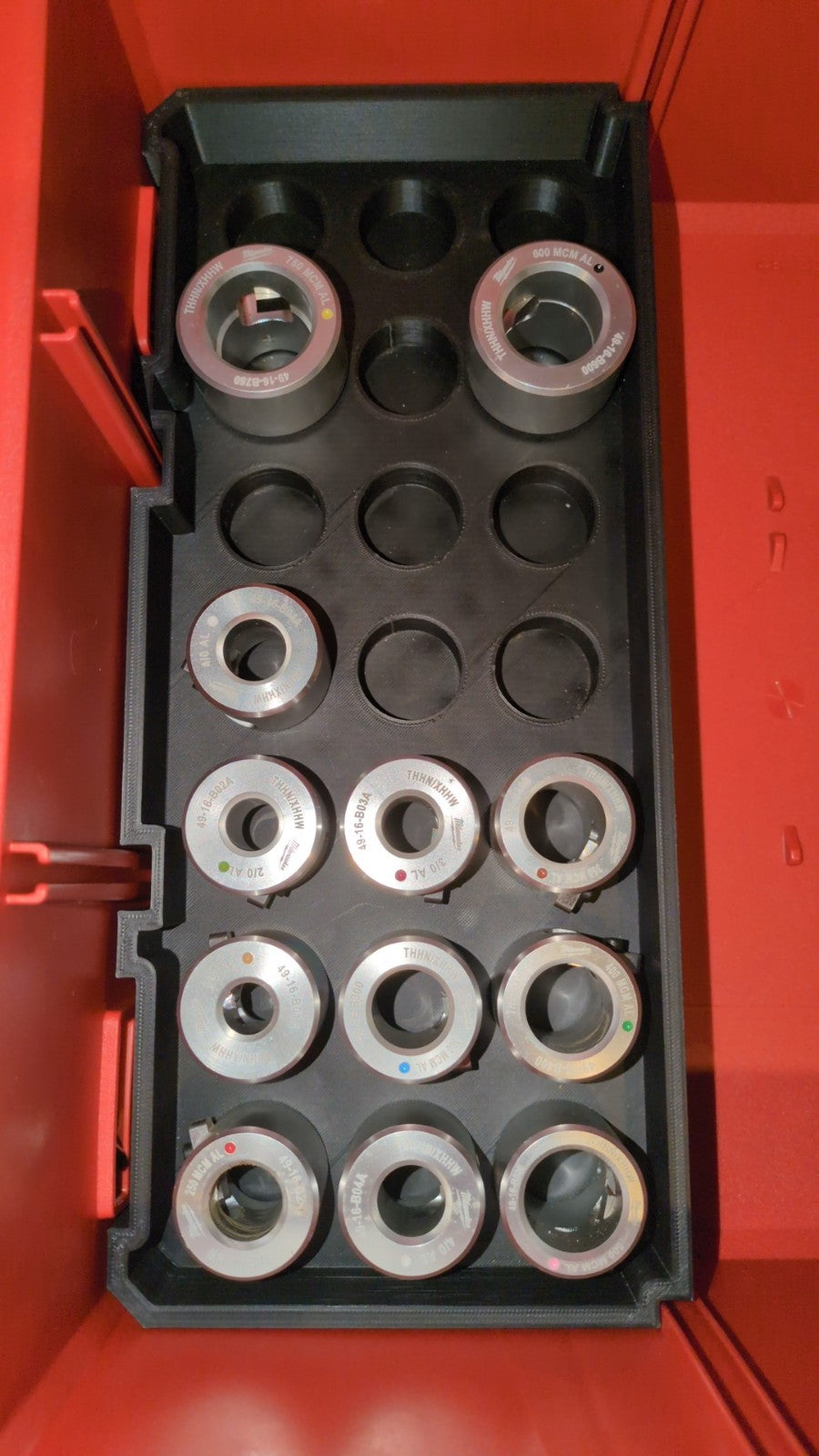 Fits Milwaukee M12 2435-20 Cable Stripper Die PACKOUT Drawer Insert (Insert Only