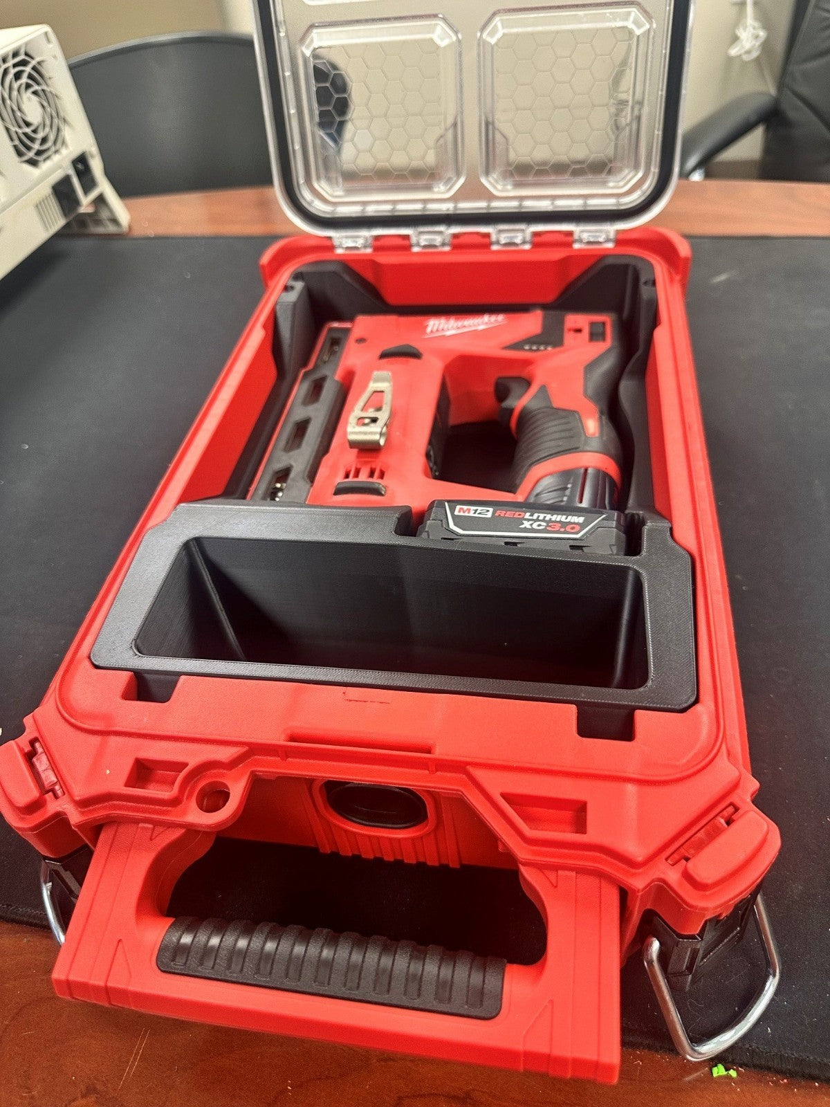 Fits Milwaukee M12 2447-20 Crown Stapler PACKOUT Organizer Insert (Insert Only)