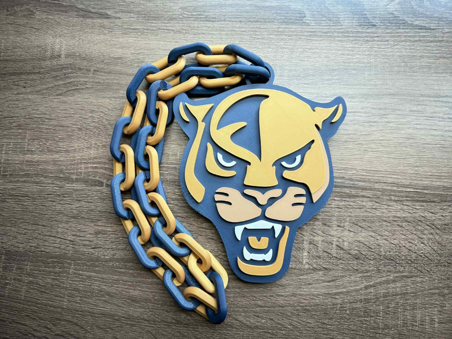 Florida International Panthers Oversized Necklace, Hype Chain [Made To Order]